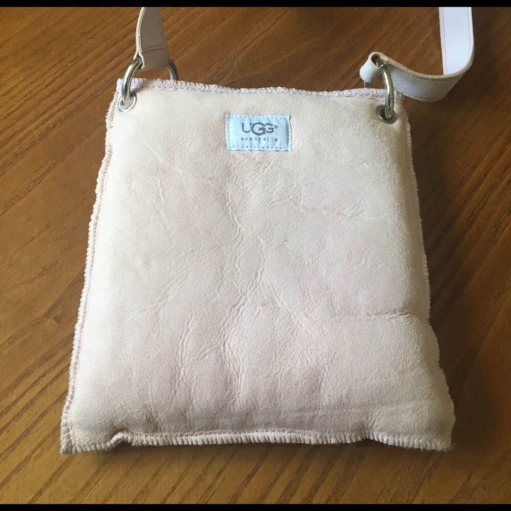 Light pink ugg crossover bag!